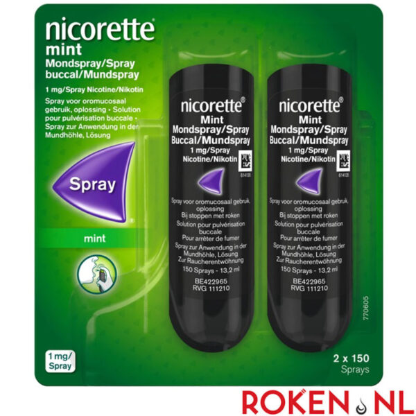 Nicorette Mondspray