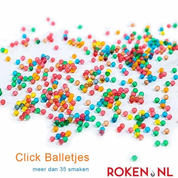 Klik bolletjes voor sigaretten heets en sigaren