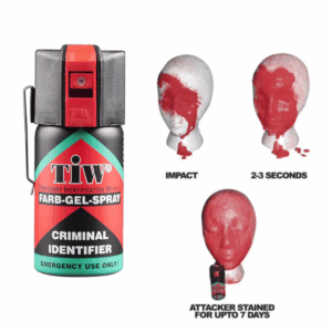Verdedigingsspray rood